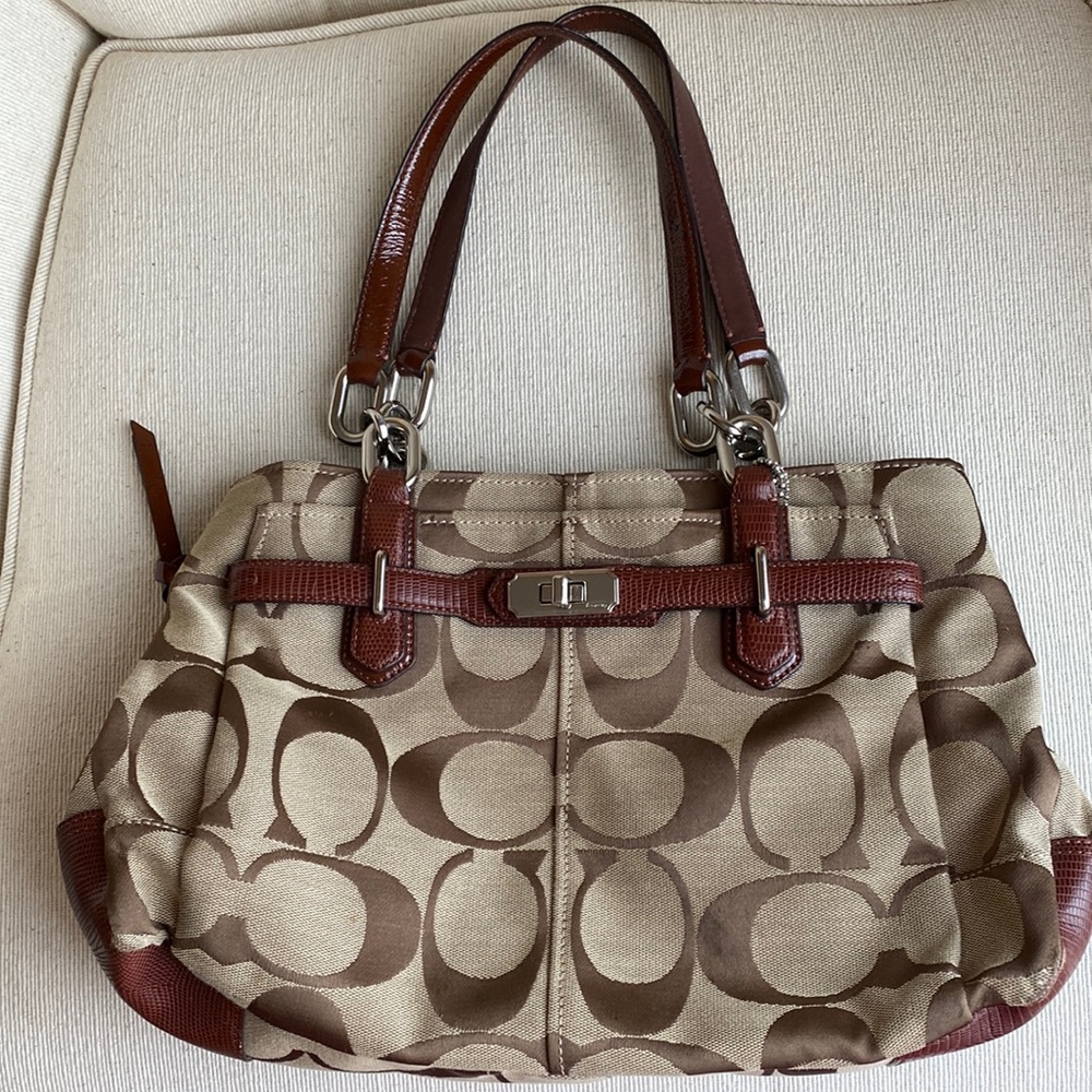 Coach Signature Chelsea Jayden Satchel Bag